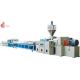 Multi hole cable duct PVC profile production line with Haul off Vacuum Calibration Table