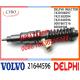 Fuel Diesel Injector 21644596 7421582094 7421644596  5001867216 85003948 20708597  E3.18 for VO-LVO REN-AULTT MD11 EURO