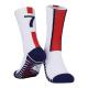 Custom Woven Anti Slip Breathable Pattern Basketball Football Training Athletic Socks