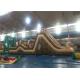 Huge Inflatable Obstacle Course For Adults , Inflatable Outdoor Play Equipment