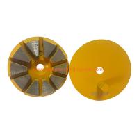 Multi Segments  Concert Grinding Disc Quick Change For Concrete Grinder