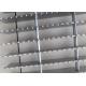 T6063 Material Aluminum Bar Grating Anodizing Treatment Rooftop Safety Serrated Walkway