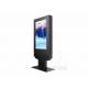 High Resolution Outdoor LCD Digital Signage Floor Stand With IP65 Grade Waterproof