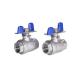 Structure Floating Ball Valve 1/4 -1 Stainless Steel 304 316 NPT 2PC Internal Thread
