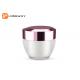 Acrylic Cosmetic Jar with Rose Gold Cap for Facial Cream Jar Packing