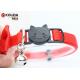 Eco - Friendly Butterfly Nylon Cat Collar Breakaway Pet Collar With Bell