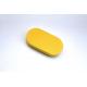 Yellow Animal Grooming Tools Large Oval Sponge For All Small Animal Cleaning