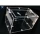 Professional Acrylic Reptile Box , Pet Plexiglass Storage Box ROHS Certified