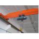 Electric Mobile Single Girder Rail Overhead Crane Remote Control