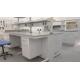 University Laboratory Island Bench Wood Wall Bench Laboratory Work Table