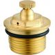 6003 Manifold Parts Manually Operated Brass Air-Vent long Male Threaded with EPDM O-ring for Hot Forged Main Passage​