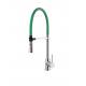 Chrome Green Single Hole Magnetic Pull Down Kitchen Faucet Kitchen Water Mixer Tap