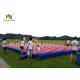Red Outdoor Obstacle Course Inflatable Sport Games , Inflatable 5K Run Races For Adults