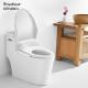 ABS Resin Bathroom Smart Bidet Toilet Seat Soft Close Automatic Heating