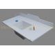 12mm Monolithic corner countertop wiht  matte surface for pharma companies