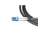 SM / MM Fiber MPO MTP Patch Cord High Flexibility With DLC Connector
