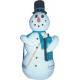 Outdoor Christmas Snowman Inflatable Decoration For Custom Shaped Balloons , 210D Oxford