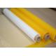 43T Polyester Nylon Monofilament Silk Screen Mesh For Printing White And Yellow Color