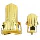 18K Gold Color Coffin Corner Eco Friendly For Funeral Coffin And Casket Handle