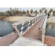 Marine Aluminum Gangways Floating Docks Ramp Accese To Floating Platform