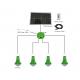 Compact And Waterproof  Solar Lighting Kits Portable LED Home Power