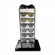 Acrylic LED Lighting Sunglasses Retail Display Stand For Sale