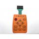 Microwave Oven 4 Embossing Metal Snap Tactile Button Switch With Flexible Tail