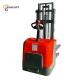 1150mm Fork Electric Pallet Truck Stacker 210Ah With 1450mm Min. Turning Radius