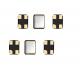 3225 Low Frequency Crystal Oscillator SMD Shape 10ppm 0.7mm Thickness