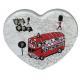 Good Quality Heart Shaped Tin Box Holiday Tins of Chocolate Tin Can Manufacturer