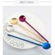 Smooth Reusable Spoon Straws / Handmade Jumbo Spoon Straws Non Magnetic