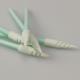 Spiral Head Pointy Ends Foam Tip Swabs 67mm For Jewelry Cleaning