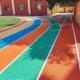13mm Thickness Athletic Running Tracks With EPDM SBR Granules Material
