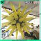 Beautiful 1.5m Inflatable Star With Yellow Horn,Performance Stage Decoration