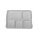 25g Oilproof Lunch Cafeteria  Biodegradable Food Trays
