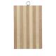 Stripe Design Bamboo Vegetable Cutting Board Various Size Strong Non Toxic