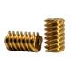 Customized Small Brass Pinion Gear  4 Lead  DP 48 C36000  For Gear Motor