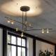 Scandinavian Post-modern LED Ceiling iron chandelier Tribes LED Chandelier(WH-MI-147)