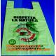 Eco Friendly Compostable Packaging 100% Biodegradable Corn Starch Shopping T-Shirt Bags For Carry Out