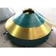 High manganese steel cone crusher mantle with high wear resistance manufacturer