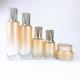 Functional and Aesthetic Glass Bottle Set for Packaging Skin Care Lotion and Face Cream Jars