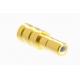 Ultra-Durable SSMB Male RF Connector For 2# Semi-Rigid / Flexible Cable