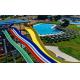 ODM Adult Outdoor Playground Equipment Pool Tube Water Slides above Ground