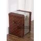 classical aluminium household leather suitcase furniture