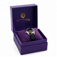 Personalized Watch Packing Box Luxury Cardboard Case With Gold Foil Logo