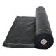 Black PP Woven Geotextile For Road Construction Environment Friendly