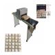 Poultry Husbandry Egg Inkjet Marking Machine With 1mm - 9mm Printing Word Height