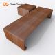 1.5mm Thickness Outdoor Metal Furniture Outdoor Steel Bench Corten Steel