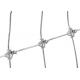 Galvanized Metal Deer Fence Rolls Fixed Knot Fence With Tensile Strength Easy Installation