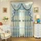 European Style Home Textile Blackout Jacquard Embroidery Window Curtain